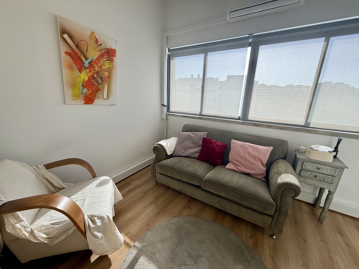 Sala de consulta da nestspaces no Lumiar